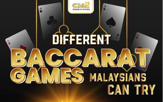 Different Baccarat Games Malaysians Can Try