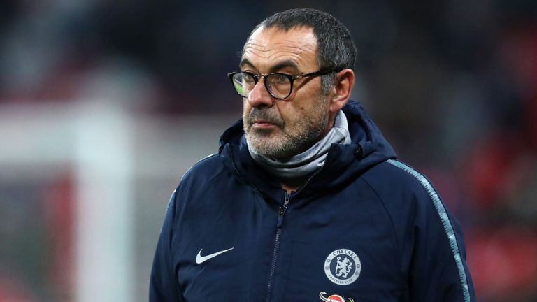 Maurizio Sarri felt greater pressure from Napoli fans than at Chelsea