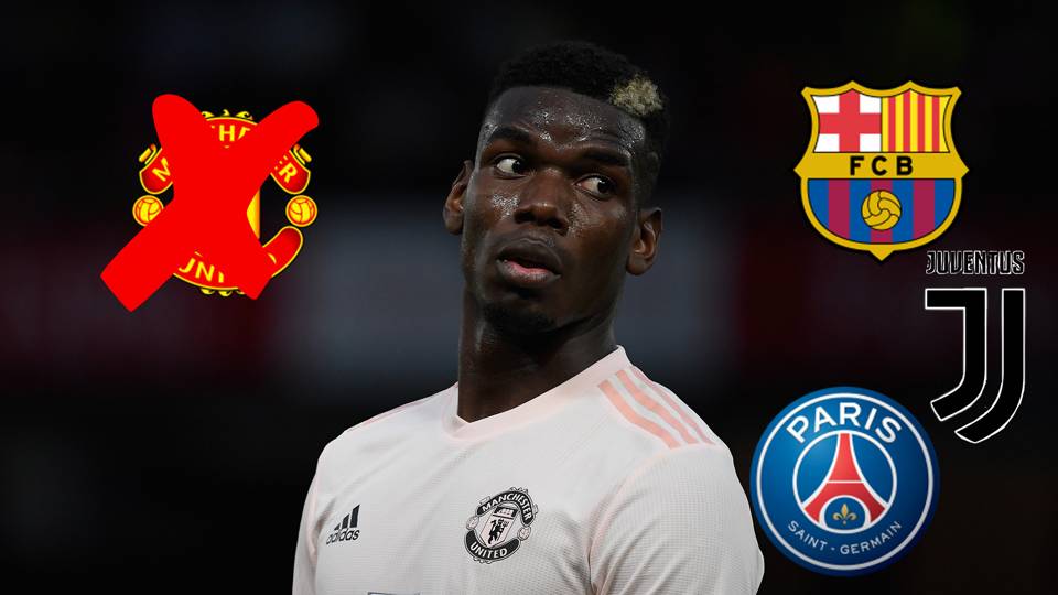 Could Pogba really leave Man Utd in January for Barcelona, Juventus or PSG?