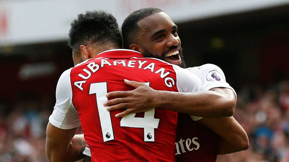 Aubameyang & Lacazette can form a scary partnership as Arsenal make it five wins in a row