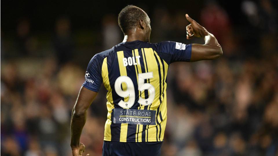 Usain Bolt hits out at haters as he chases football dream