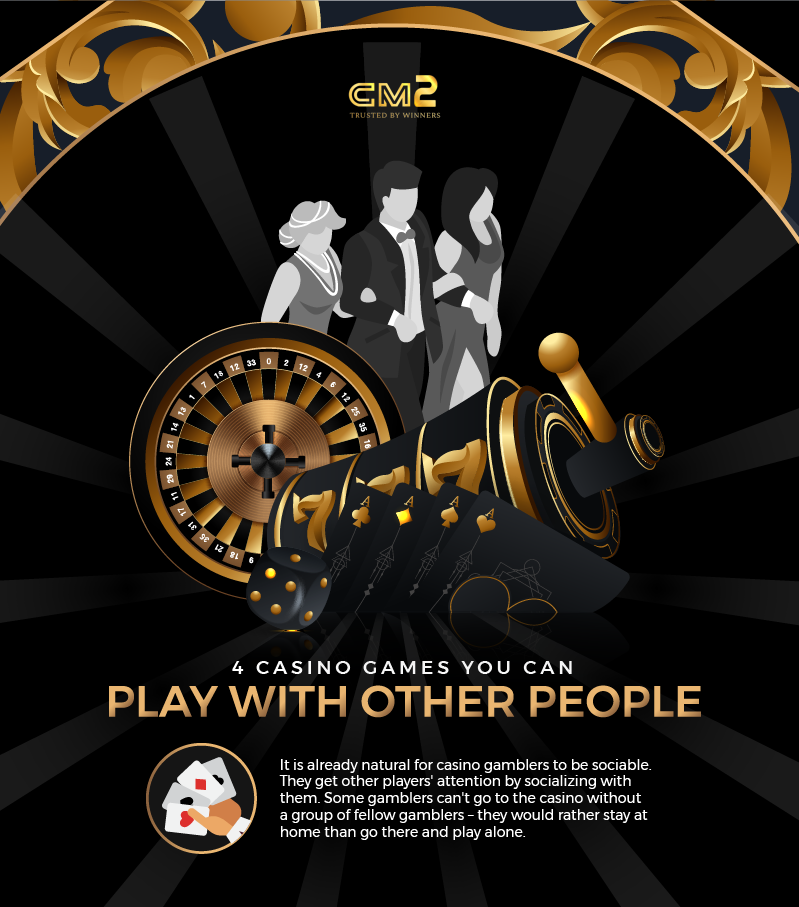 4 Casino Games You Can Play with Other People