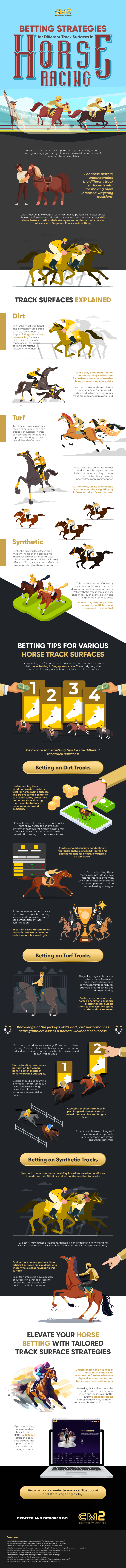 Betting Strategies for Different Track Surfaces in Horse Racing